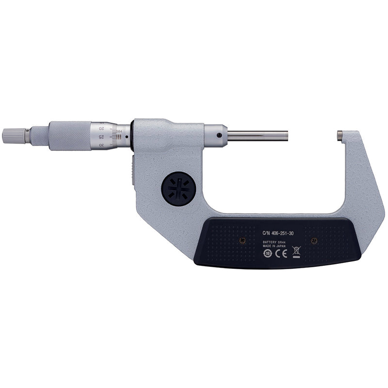 Panme điện tử Mitutoyo Series 406 - Non-rotating Spindle Type Micrometers. Trục đo không xoay, Có cổng SPC xuất dữ liệu