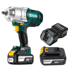 SATA 51075: Thân máy + 02 Pin 4.0Ah (SATA 51519) + 01 sạc (SATA 51505)
