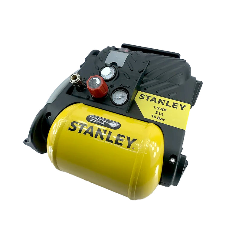 Máy nén khí không dầu mini Stanley DN200/10/5 công suất 1100W (1.5HP), dung tích 5 lít