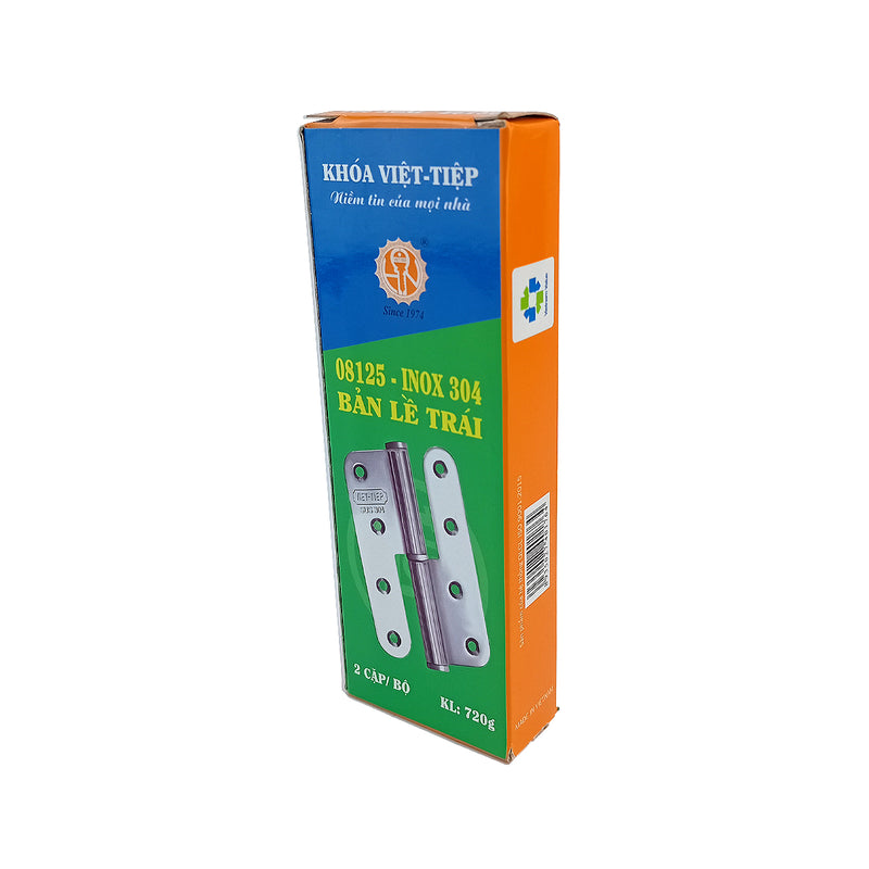 Bản lề cối Inox 304 Việt tiệp, 100mm - 120mm