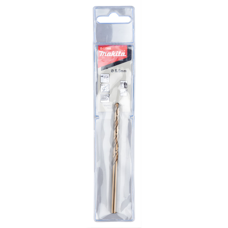 Mũi khoan Inox HSS-Co 5% Makita, đuôi tròn, kích thước từ 1.5mm - 13mm