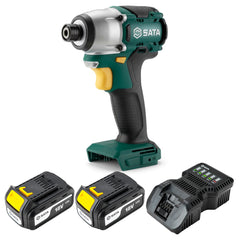 SATA 51085: Thân máy + 02 Pin 4.0Ah (SATA 51519) + 01 sạc (SATA 51505)