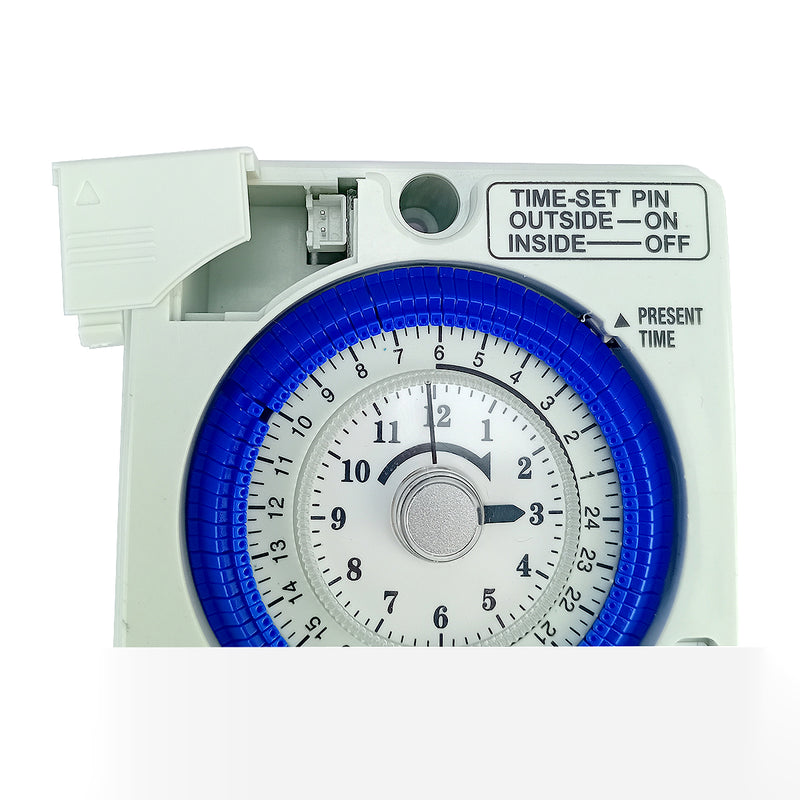 Timer hẹn giờ cơ Decom TB35 có Pin dự phòng, công suất 500W