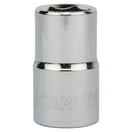 Đầu tuýp 6 cạnh mạ Chrome bóng cốt 1/2 inch Stanley chuẩn Maxi-Drive