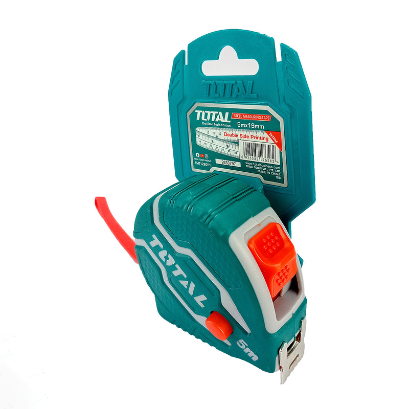 Thước kéo thép nền vàng 3m-10m TOTAL