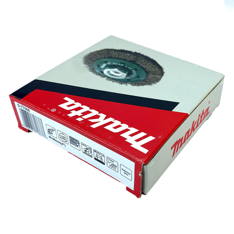 Bánh cước sợi Inox Makita đường kính tự 100mm - 115mm
