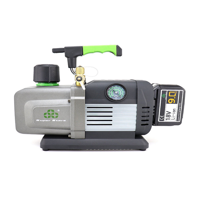 Bơm hút chân không Super Stars ST-4BMC 4.5CFM, động cơ 2 cấp, tốc độ hút 127Lít/phút, dùng Pin Lithium 18V