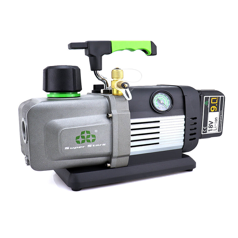 Bơm hút chân không Super Stars ST-4BMC 4.5CFM, động cơ 2 cấp, tốc độ hút 127Lít/phút, dùng Pin Lithium 18V