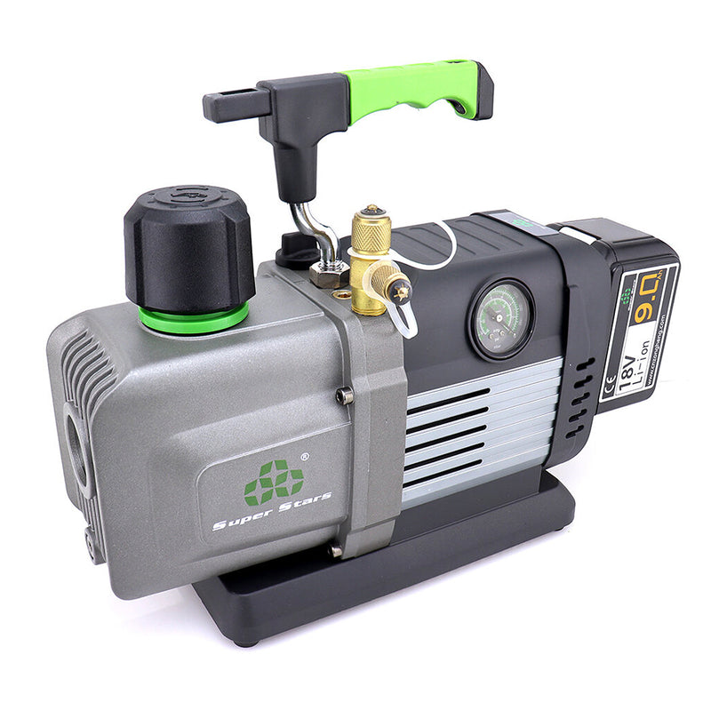 Bơm hút chân không Super Stars ST-4BMC 4.5CFM, động cơ 2 cấp, tốc độ hút 127Lít/phút, dùng Pin Lithium 18V