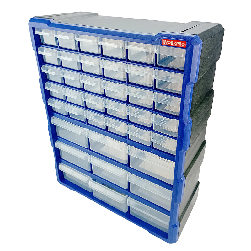 Hộp đựng linh kiện 39 ngăn bằng nhựa PP Workpro WP283010