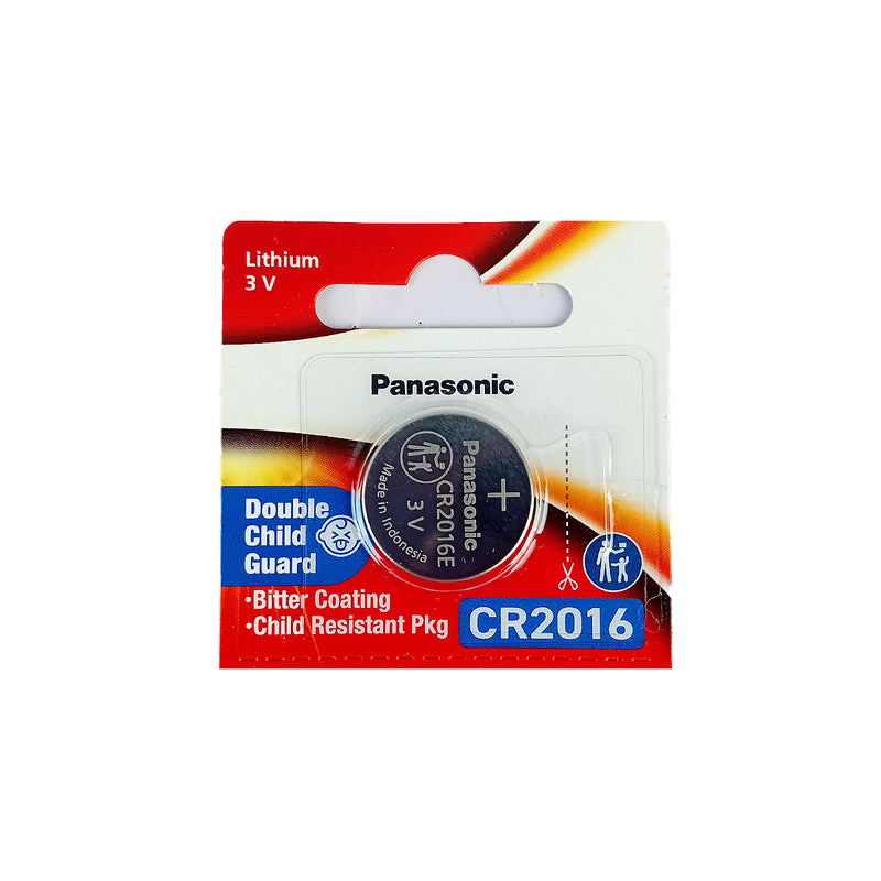 Pin cúc áo Panasonic CR-2016, đường kính 20mm, độ dày 1.6mm