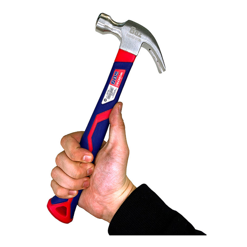 Búa sừng dê thép trui gia nhiệt, cán búa bằng sợi thuỷ tinh Workpro