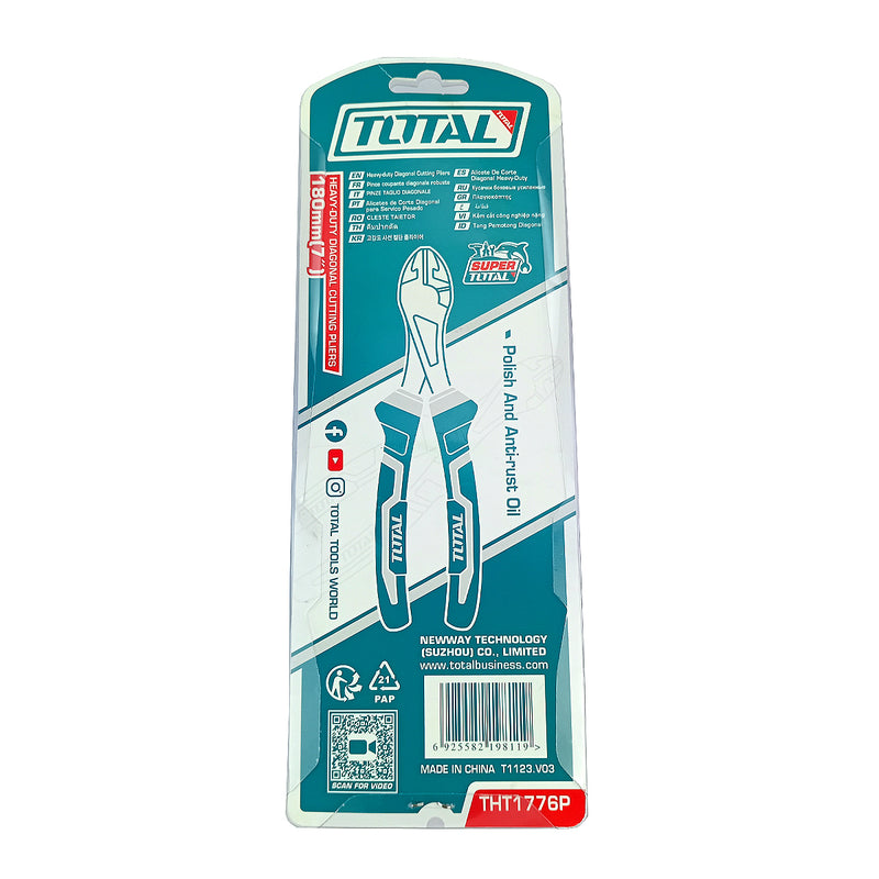 kìm cắt đầu nặng 7 inch /180mm TOTAL THT1776P