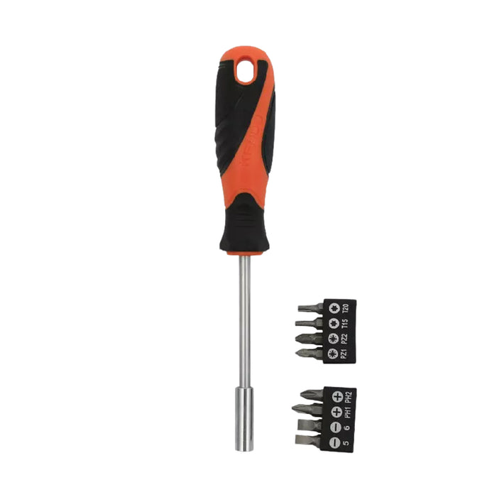 Bộ tua vít đa năng 9 chi tiết Kendo 20236 vật liệu thép Cr-V