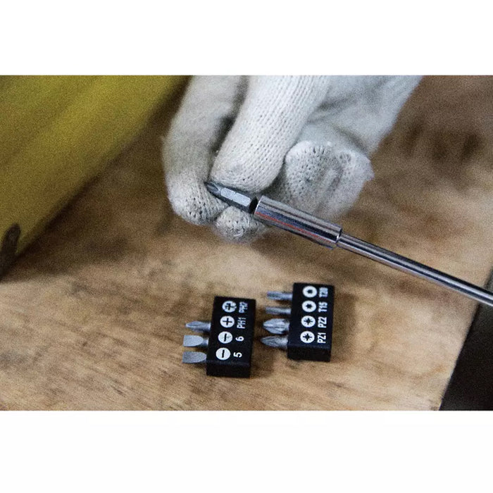 Bộ tua vít đa năng 9 chi tiết Kendo 20236 vật liệu thép Cr-V