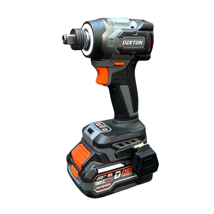 Máy vặn vít Dekton M21-CV250PLUS dùng pin 21V, lực siết 250Nm