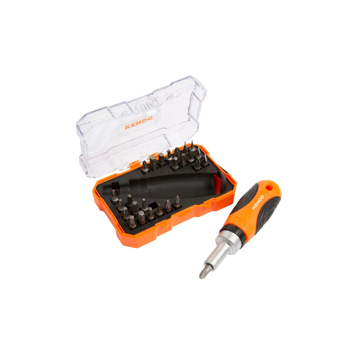 Bộ tua vít tự động 27 chi tiết Kendo 20665 vật liệu thép Cr-V
