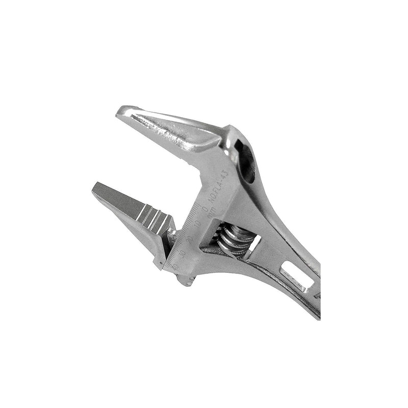 Mỏ lết có điều chỉnh 256mm (10 inch) Fujiya FLA-43F, độ mở ngàm tối đa từ 0 ~ 43mm. Tiêu chuẩn RoHS. Xuất xứ Đài Loan