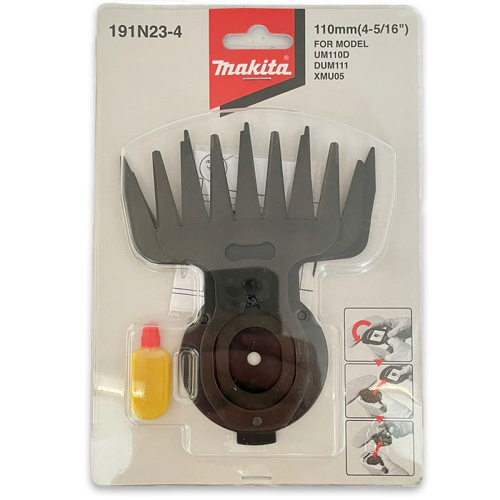 Lưỡi cắt cỏ Makita 191N23-4 đường kính lưỡi 110mm, dùng cho các máy DUM111, UM110D