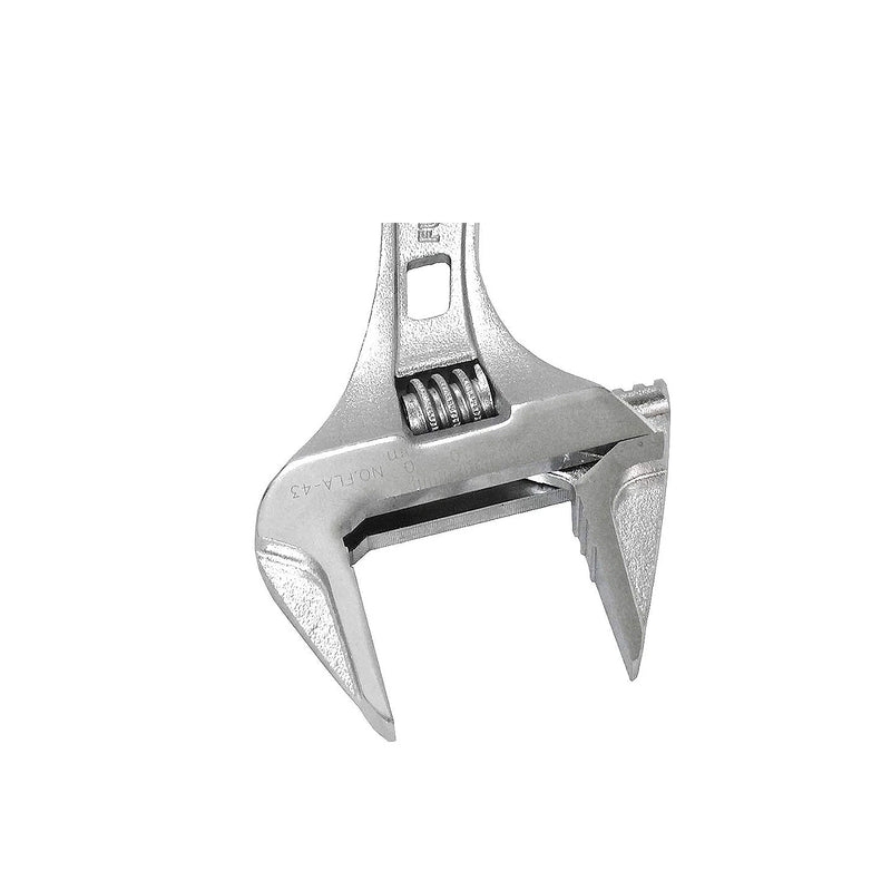 Mỏ lết có điều chỉnh 256mm (10 inch) Fujiya FLA-43F, độ mở ngàm tối đa từ 0 ~ 43mm. Tiêu chuẩn RoHS. Xuất xứ Đài Loan