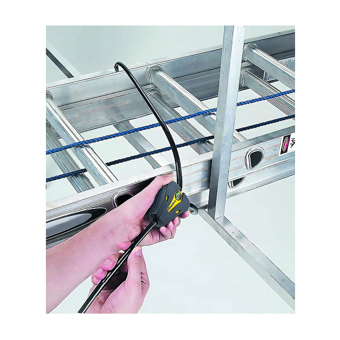 Ổ khóa dây cáp Master Lock 8419DPF cao cấp, dây khóa bằng cáp thép bện được bọc nhựa vinyl dài 1.8m