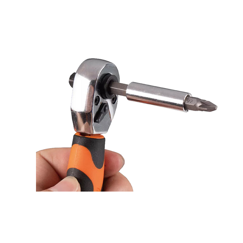 Bộ dụng cụ cần siết và tua vít 1/4" 35 chi tiết Kendo 20548 vật liệu thép Cr-V