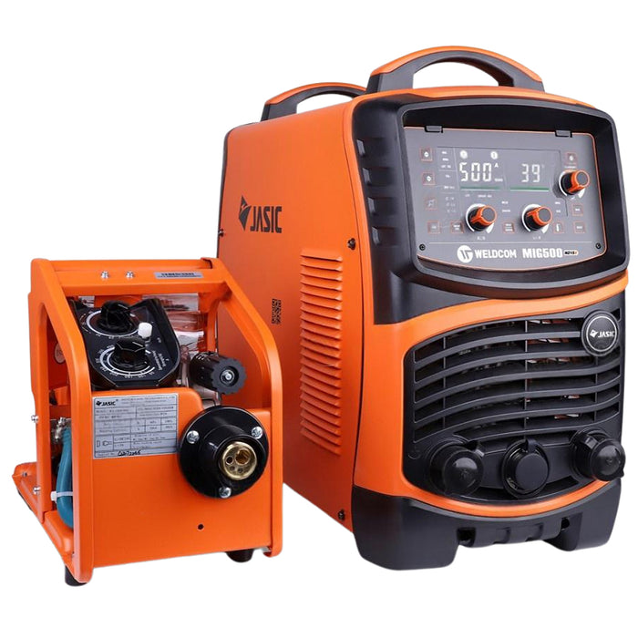 Máy hàn MIG đầu cấp dây rời và hàn que Jasic MIG500 N215 II (JET20) dòng hàn tối đa 500A