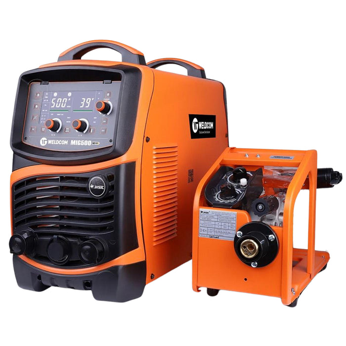 Máy hàn MIG đầu cấp dây rời và hàn que Jasic MIG500 N215 II (JET20) dòng hàn tối đa 500A