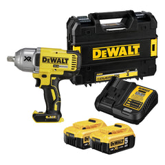 DCF899P2: thân máy + 2 Pin dung lượng 5.0Ah + sạc + vali