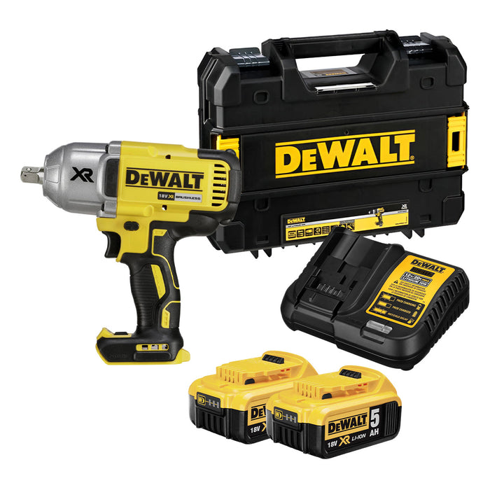 Máy siết bu lông 3 chế độ Dewalt DCF899 động cơ chổi không than, lực siết đến 950Nm, dùng Pin XR Li-on 18V, cốt 1/2 inch