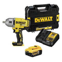 DCF899P1: thân máy + 1 Pin dung lượng 5.0Ah + sạc + vali