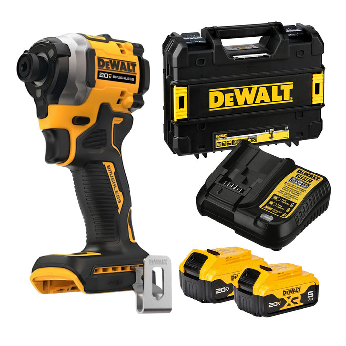 Máy vặn vít Dewalt DCF850, động cơ chổi không than, lực siết đến 208Nm, dùng Pin XR 18V-20Vmax