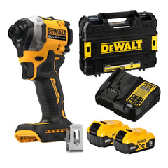 DCF850P2: Thân máy + sạc + 2 Pin dung lượng 5.0Ah + vali