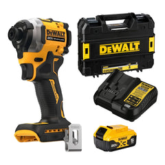 DCF850P1: Thân máy + sạc + 1 Pin dung lượng 5.0Ah + vali