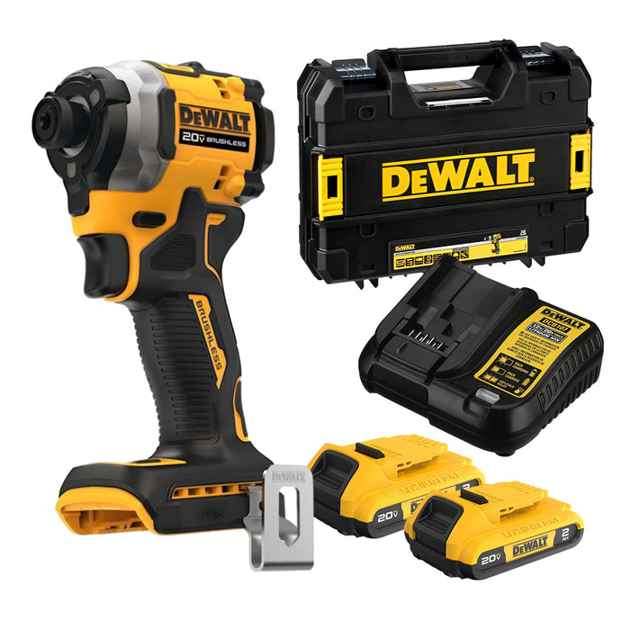Máy vặn vít Dewalt DCF850, động cơ chổi không than, lực siết đến 208Nm, dùng Pin XR 18V-20Vmax