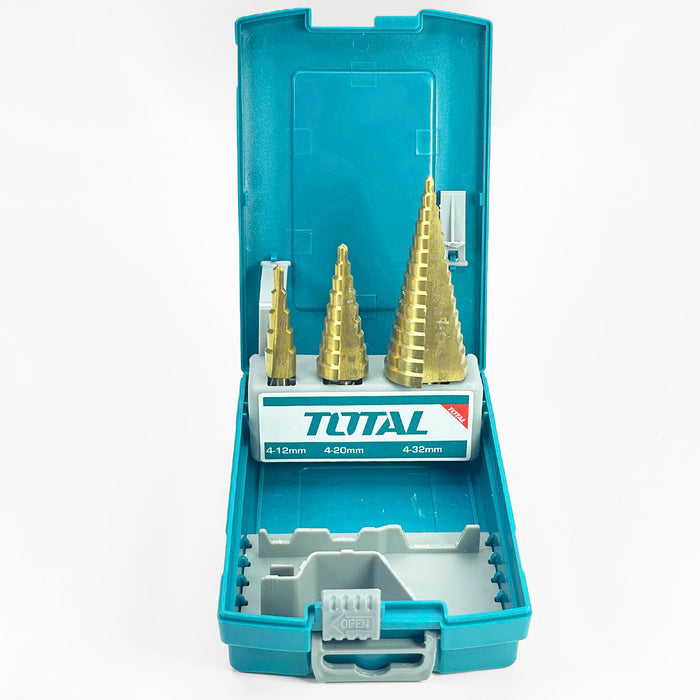 Bộ 3 Mũi khoan chóp nón (bậc thang) TOTAL TACSD2031