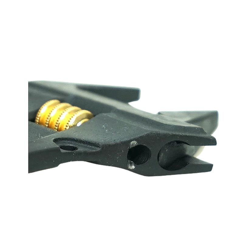 Mỏ lết đa năng có đầu vòng siết đai ốc 220mm (8.5 inch) Fujiya FGL-38-BG (Kurokin Series), chất liệu thép hợp kim cao cấp. Tiêu chuẩn RoHS. Xuất xứ Nhật Bản