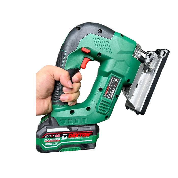 Máy cưa lọng Dekton M21-CS120BL dùng pin 21V, đường kính lưỡi cưa 120mm