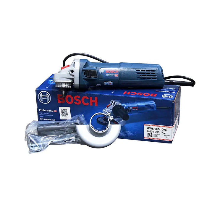 Máy mài góc Bosch GWS 900-100 S, đường kính lưỡi 100mm, công suất 900W, công tắc trượt, có điều tốc, mã số 06013961K0