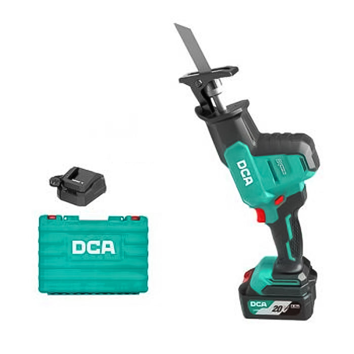 Máy cưa kiếm dùng Pin 20V DCA ADJF22 Series, độ xọc 22mm