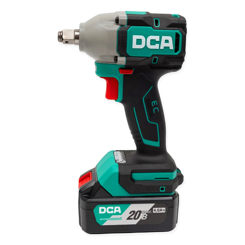 Máy siết bu lông dùng Pin 20V DCA ADPB320 Series, cốt 1/2 inch, lực siết tối đa 320N.m