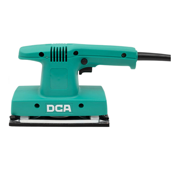 Máy chà nhám rung chữ nhật DCA ASB185B công suất 200W, kích thước đế 93mm x 185mm