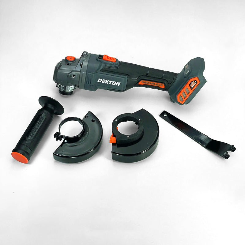 Máy mài góc Dekton M21-AG100PLUS dùng pin 21V, đường kính lưỡi 100mm