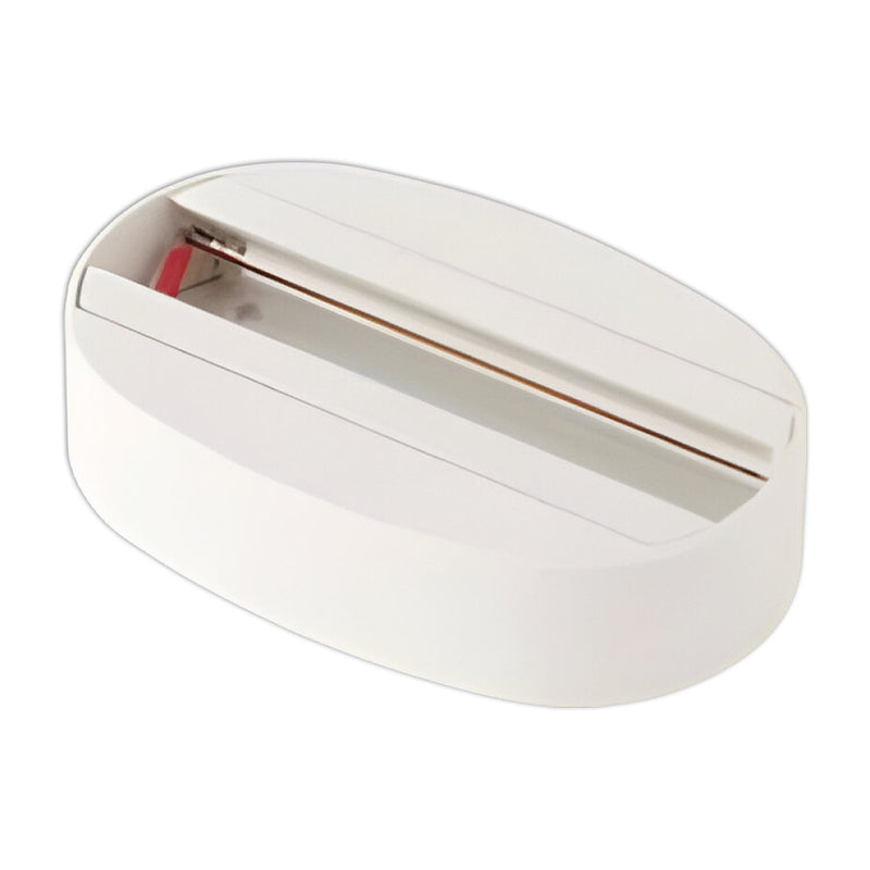 Phụ kiện đế rọi lắp nổi cho đèn ray, HUFA DRN02, màu trắng