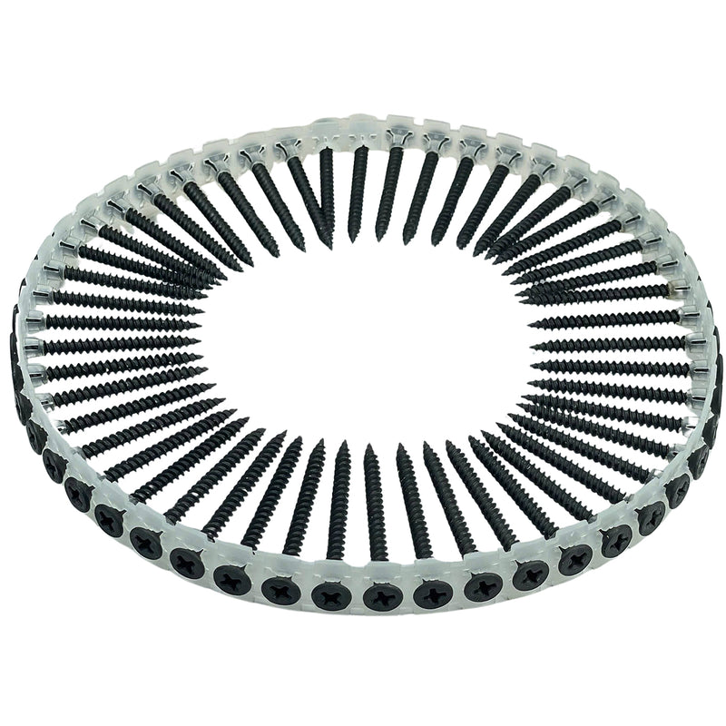 Hộp 1000 vít cuộn Makita dùng cho tấm thạch cao, và tấm kim loại kích thước PH2, chiều dài từ 25mm-45mm