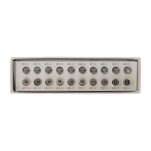 Phụ kiện Bộ mũi đo bước ren hệ Anh (Whitworth) lắp thước Panme Mitutoyo - Mã số: 126-810