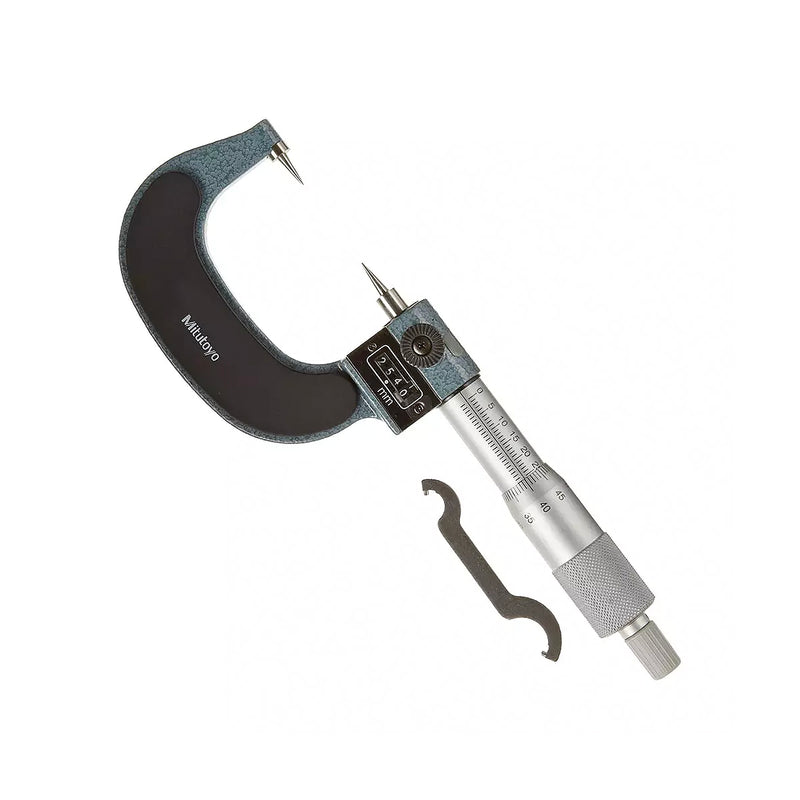 Panme Mitutoyo Series 142 - Point Micrometers, đầu đo nhọn | Bộ đếm số cơ