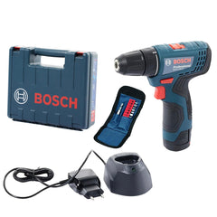 Mã 06019G80K5: Thân máy + 1 Pin 12V 2.0Ah + sạc + bộ phụ kiện mũi vít + vali