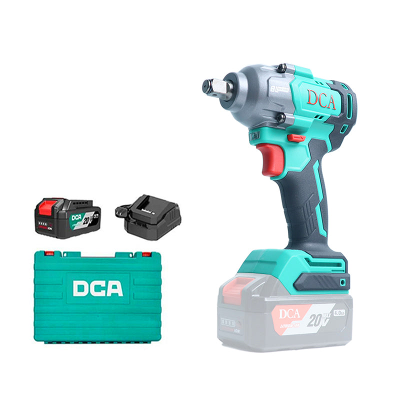 Máy siết bu lông dùng Pin 20V DCA ADPB488 Series, cốt 1/2 inch, lực siết tối đa 488N.m