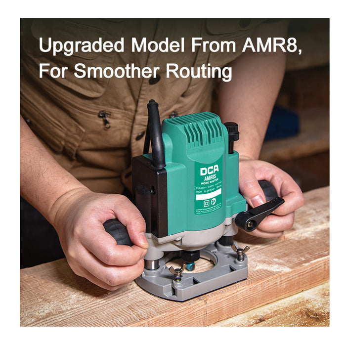 Máy phay DCA AMR8S công suất 900W, cốt 8.0mm